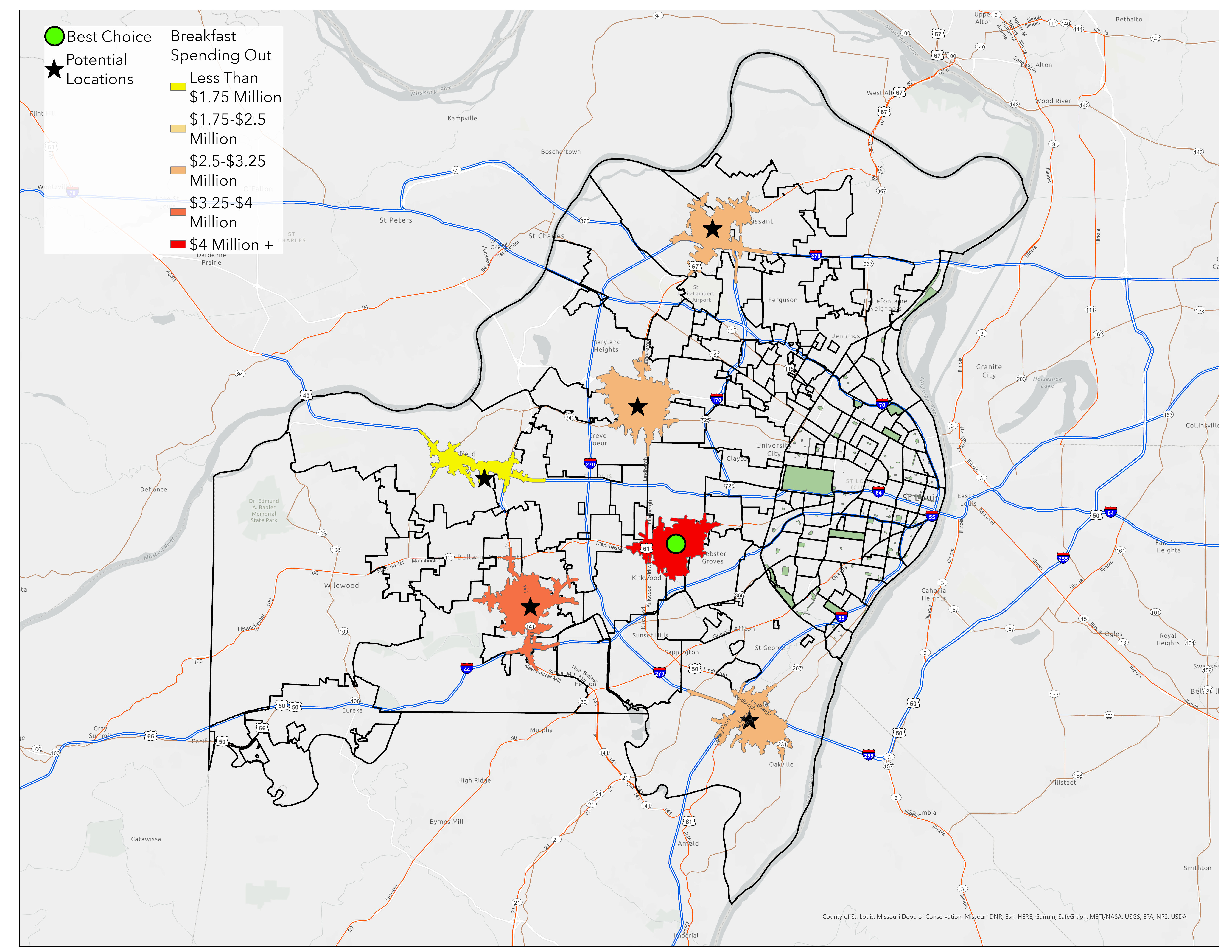 Final site analysis with recommendations